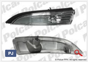 Поворот на зеркало для Ford Fiesta VI Поворот на зеркало для Ford Fiesta VI