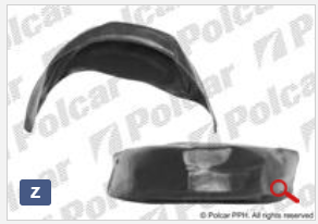 Подкрылок задний (правый) для Ford Focus I