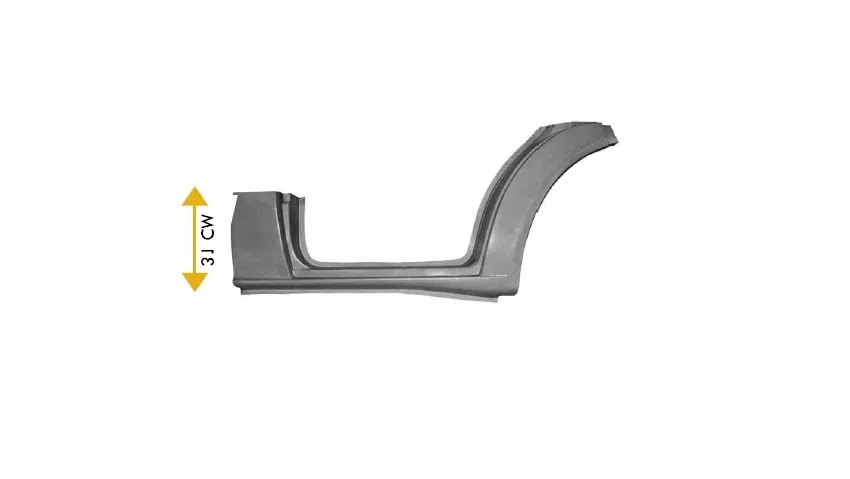 Порог с аркой (правый) для Ford Transit VI