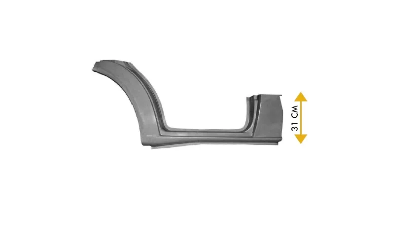 Порог с аркой (левый) для Ford Transit VI