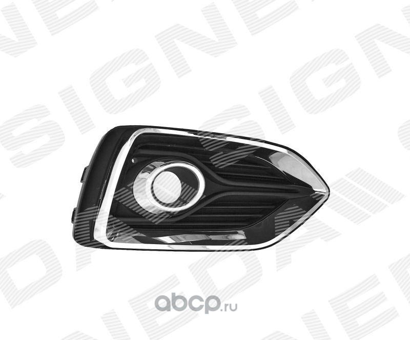 Решетка в бампер (правая) для Hyundai Accent V Решетка в бампер (правая) для Hyundai Accent V