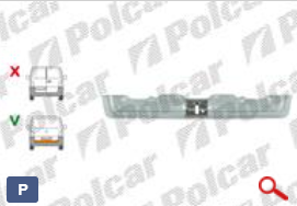Железо двери для Mercedes Vito (W638)