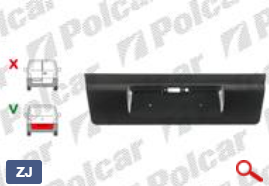Железо двери (задней) для Mercedes Vito (W638)