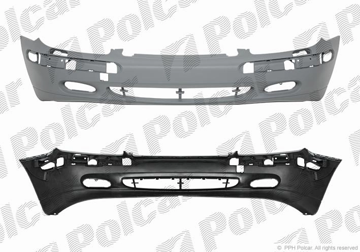 Бампер передний для Mercedes S (W220)