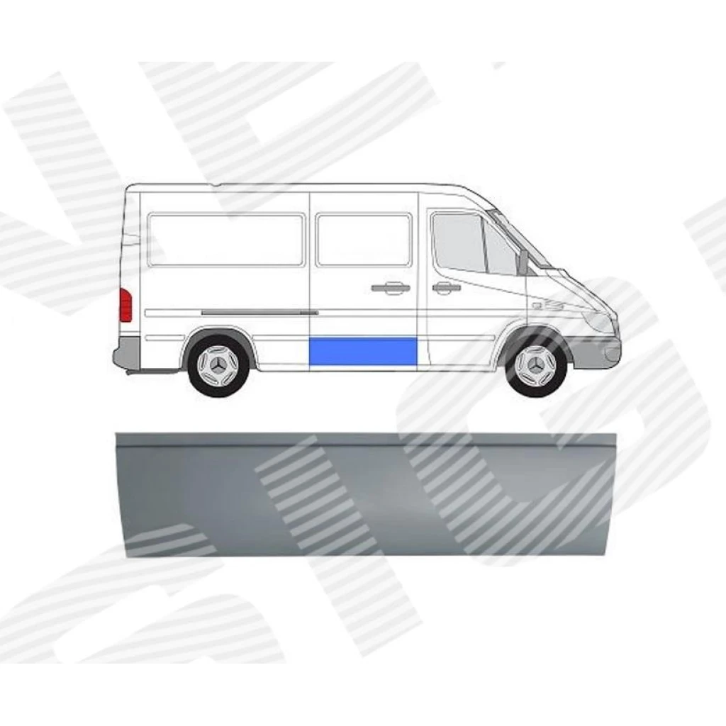 Железо двери для Mercedes Sprinter (901-905)