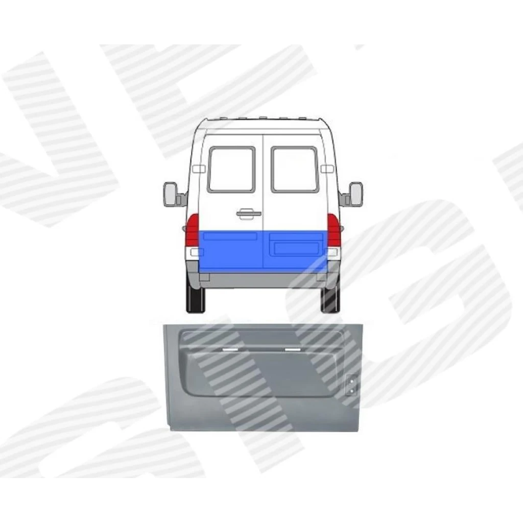 Железо двери (правой) для Mercedes Sprinter (901-905)