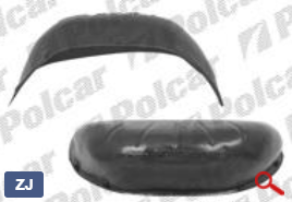 Подкрылок задний (левый) для Mercedes Sprinter (901-905)