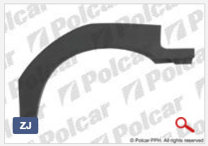 Задняя арка (левая) для Nissan Almera I (N15) Задняя арка (левая) для Nissan Almera I (N15)