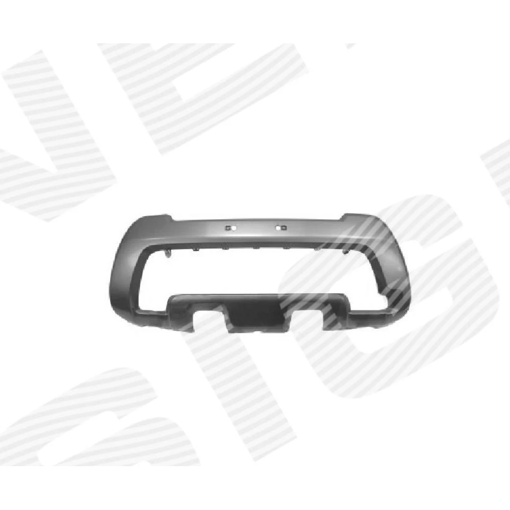 Накладка переднего бампера для Renault Duster