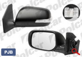 Боковое зеркало (правое) для Toyota Avensis (T25) Боковое зеркало (правое) для Toyota Avensis (T25)