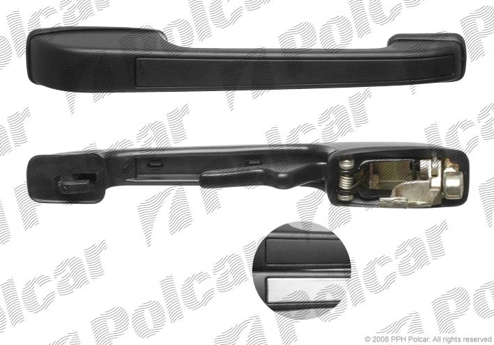Ручка двери задняя (правая) для Volkswagen Golf (Jetta) II