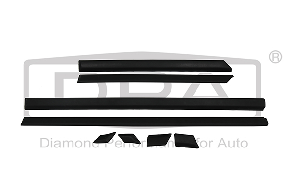 Молдинги на двери и крылья (комплект) для Volkswagen Golf III (Vento)