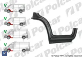 Порог (правый) для Fiat Ducato (250) Порог (правый) для Fiat Ducato (250)