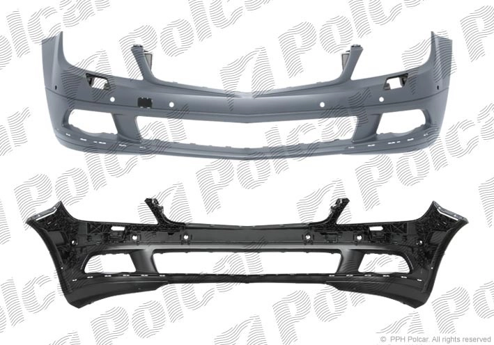 Бампер передний для Mercedes C (W204)