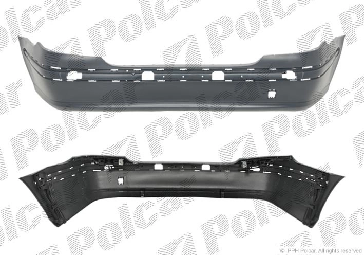 Бампер задний для Mercedes E (W211)