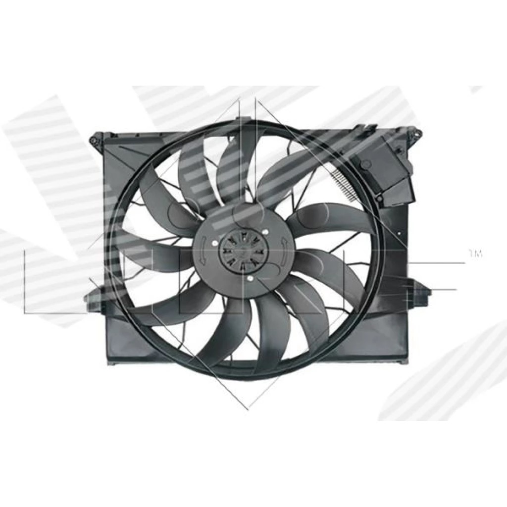 Диффузор радиатора для Mercedes GL (X164)