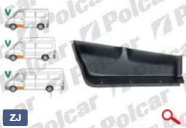 Ступень (левая) для Mercedes Sprinter (901-905)