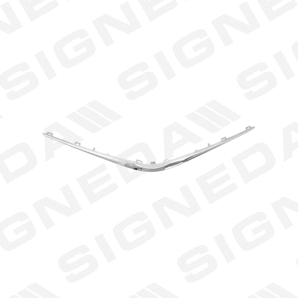 Хром на решетку радиатора для Toyota Yaris III (XP130)