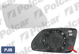 Стекло бокового зеркала (правое) для Volkswagen Polo (9N) Стекло бокового зеркала (правое) для Volkswagen Polo (9N)