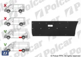 Ремкомплект крыла заднего (левый) для Fiat Ducato (250) Ремкомплект крыла заднего (левый) для Fiat Ducato (250)