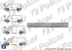 Ремкомплект обшивки боковины (левый) для Fiat Ducato (250) Ремкомплект обшивки боковины (левый) для Fiat Ducato (250)
