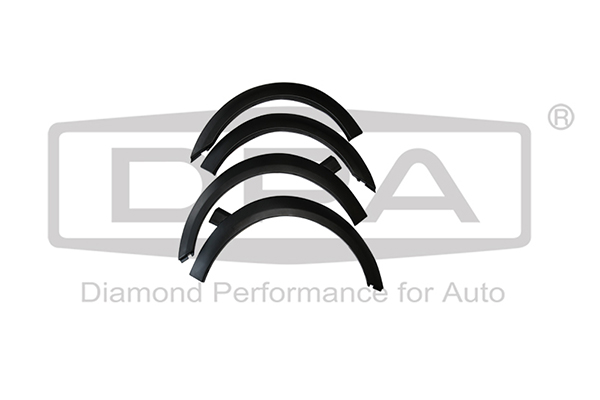 Накладки на арки (комплект) для Volkswagen Golf III (Vento)