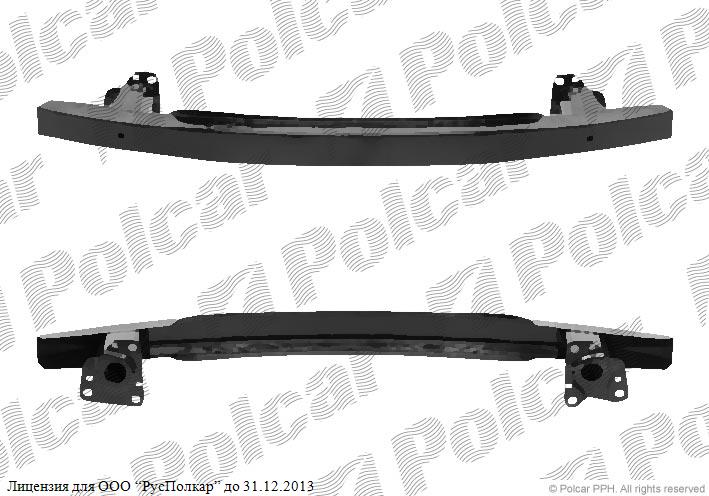 Усилитель переднего бампера для Volkswagen Passat B5 (GP)