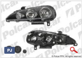 Передняя фара для Alfa Romeo 147 (937) Передняя фара для Alfa Romeo 147 (937)