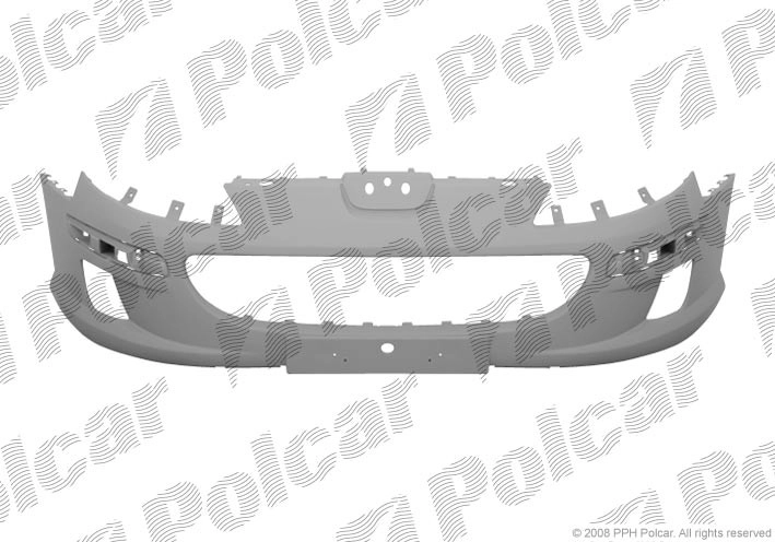 Бампер передний для Peugeot 407 (GD) Бампер передний для Peugeot 407 (GD)