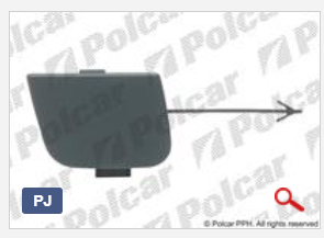 Заглушка крюка для Audi A3 (8P) Заглушка крюка для Audi A3 (8P)