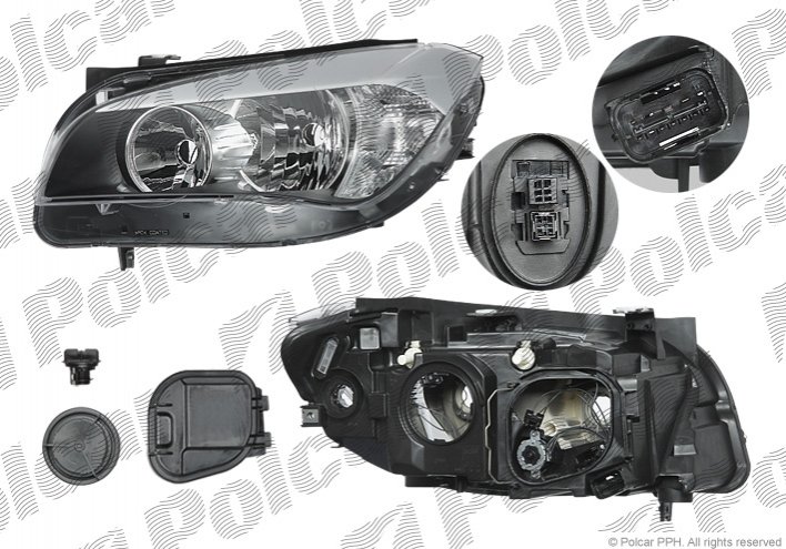 Передняя фара (левая) для BMW X1 (E84) Передняя фара (левая) для BMW X1 (E84)
