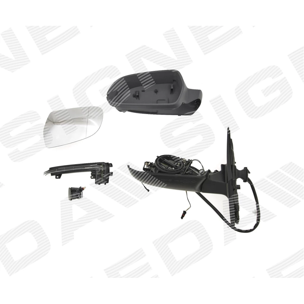 Боковое зеркало для Audi A4 (B8)