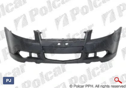 Бампер передний для Chevrolet Aveo (T255 HB)