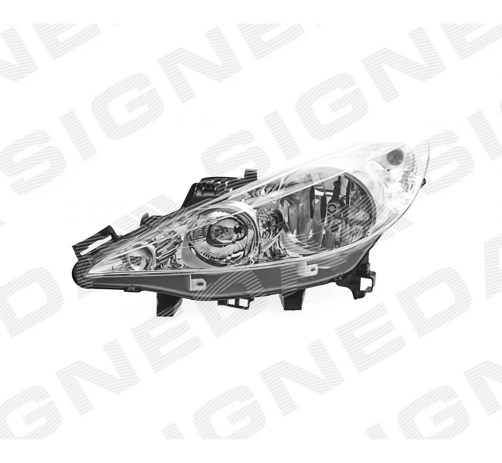 Передняя фара (левая) для Peugeot 207 Передняя фара (левая) для Peugeot 207