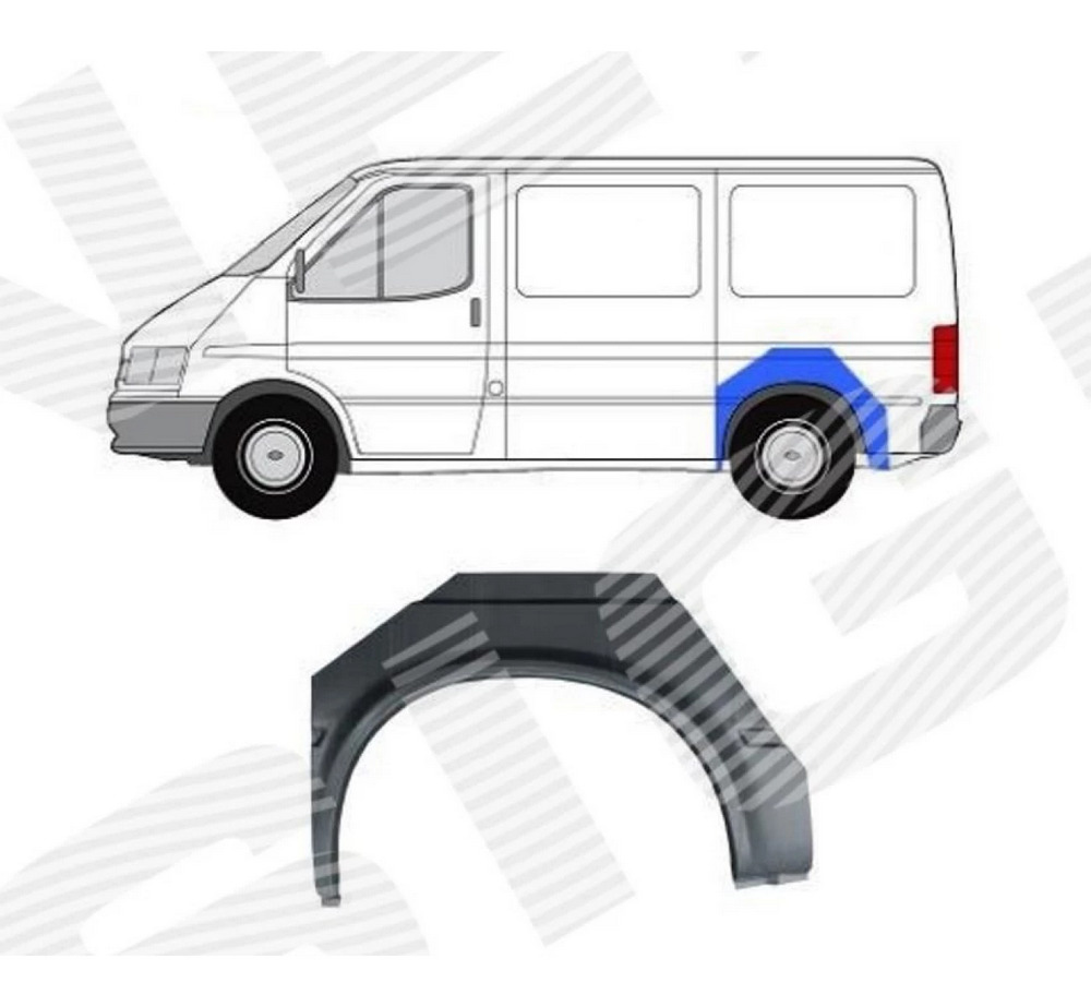 Задняя арка (левая) для Ford Transit IV,V