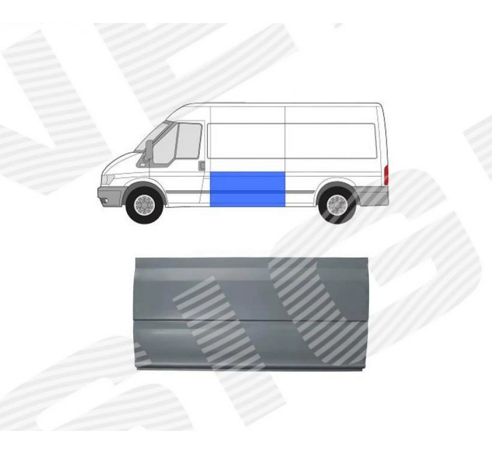 Боковая панель (левая) для Ford Transit VI