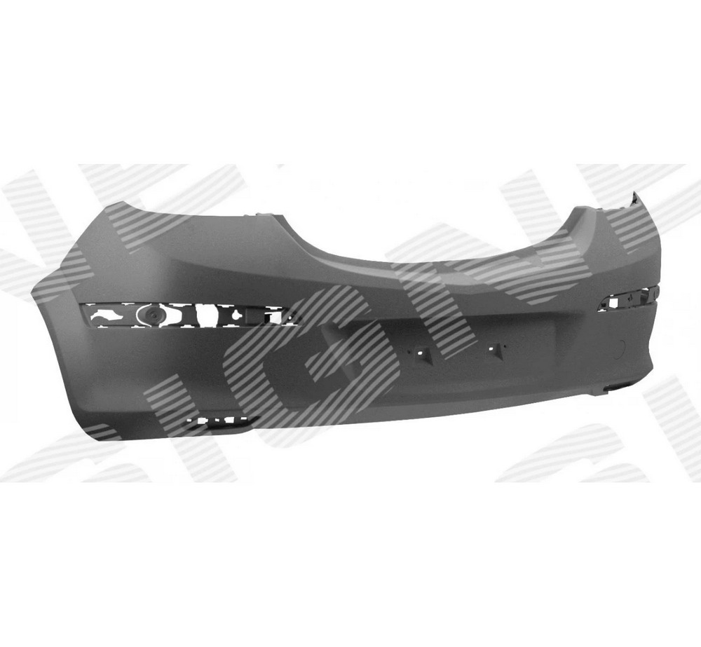 Бампер задний для Opel Astra H