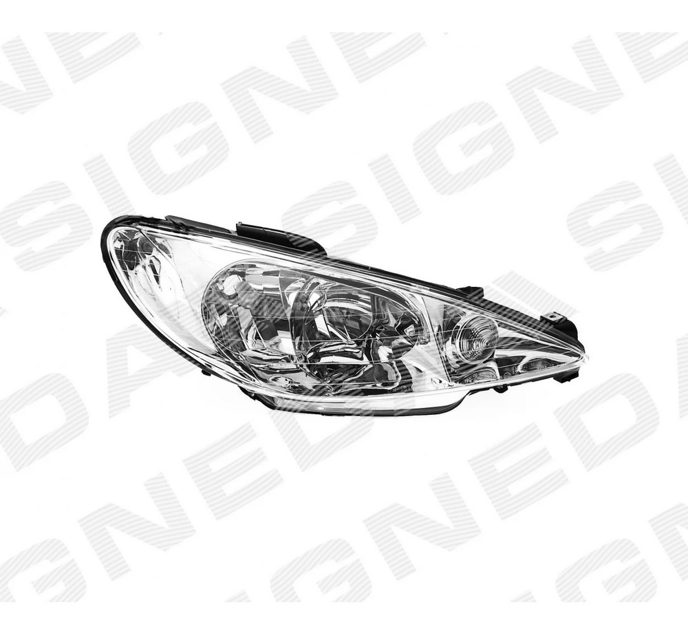 Передняя фара (правая) для Peugeot 206 Передняя фара (правая) для Peugeot 206