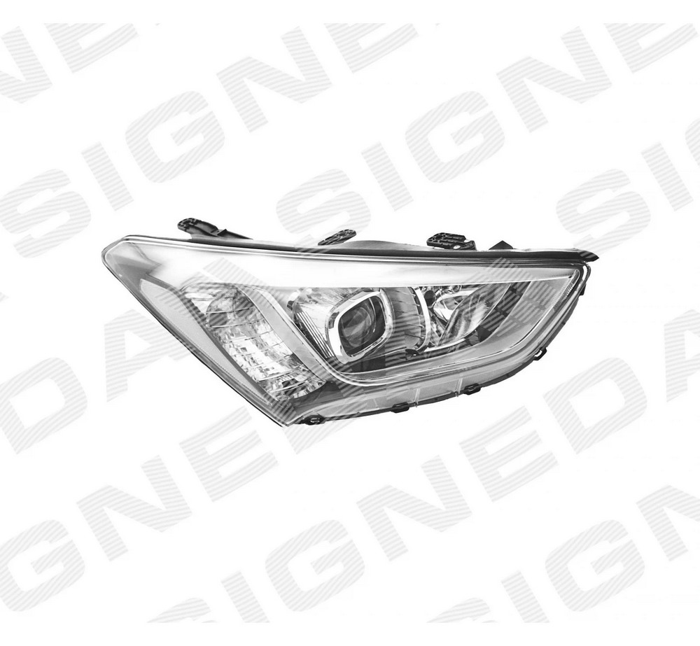 Передняя фара (правая) для Hyundai Santa Fe III (DM)