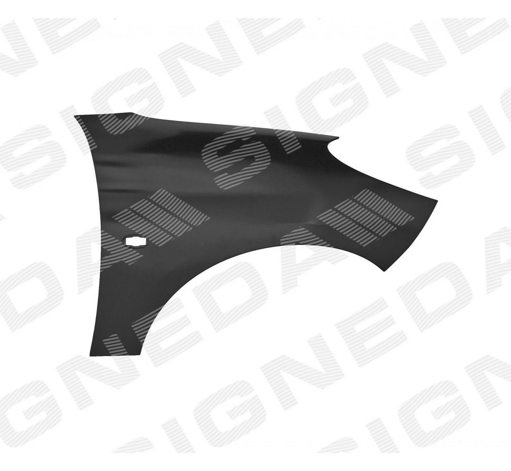 Крыло переднее (правое) для Peugeot 206+ (T3E)