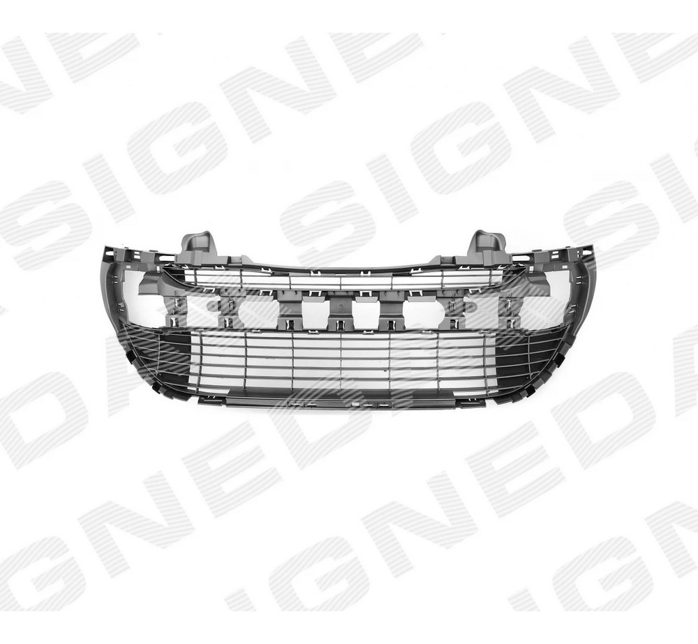 Решетка в бампер (центральная) для Peugeot 308