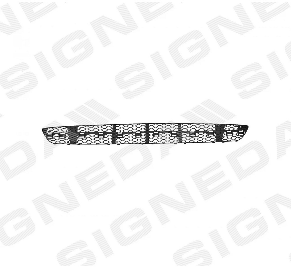 Решетка в бампер (центральная) для Mercedes E (W211)