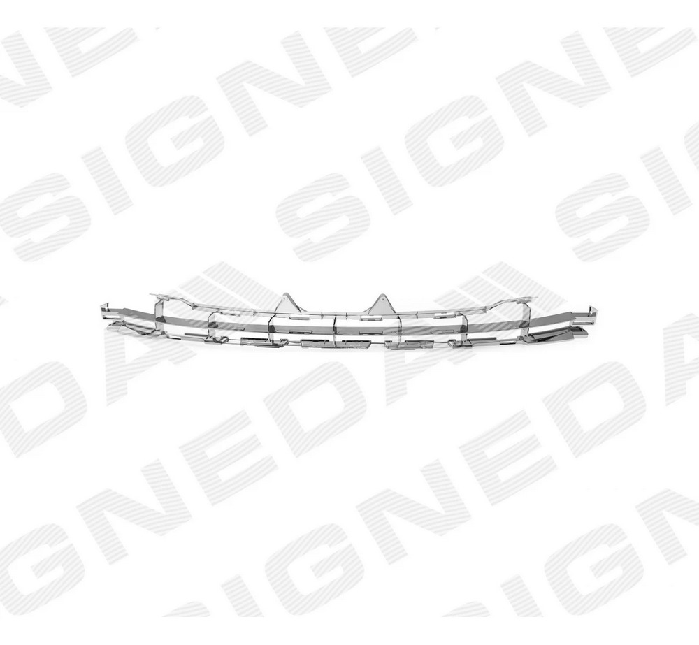 Решетка в бампер (центральная) для Peugeot 207