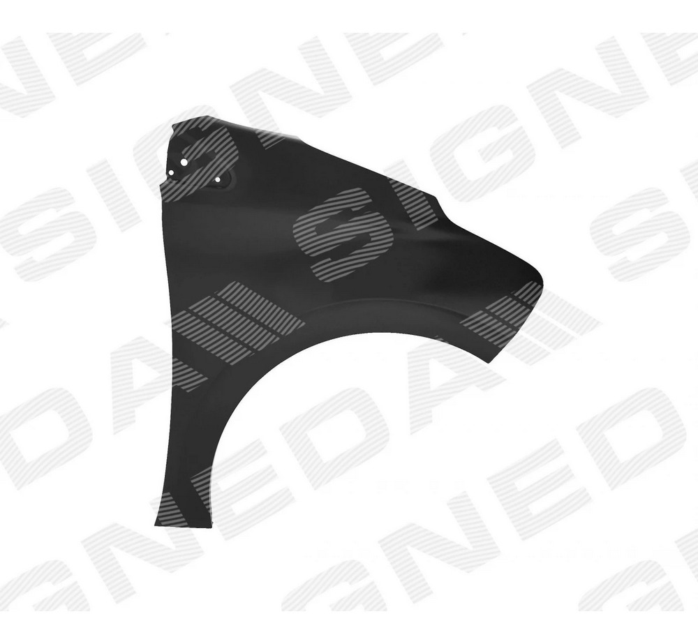 Крыло переднее (правое) для Peugeot 208