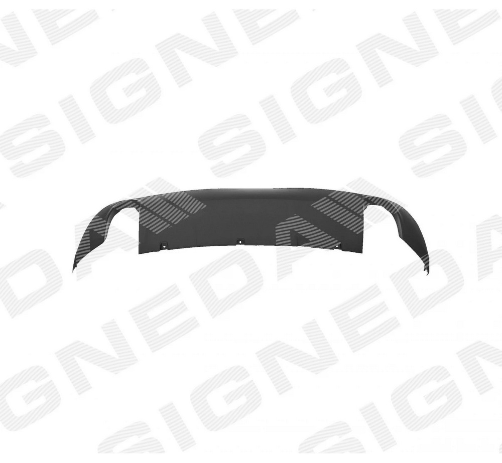 Спойлер бампера для Audi A6 (C6)