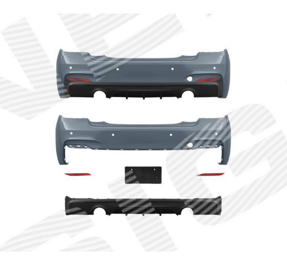 Бампер задний для BMW 2 (F22,F23) Бампер задний для BMW 2 (F22,F23)