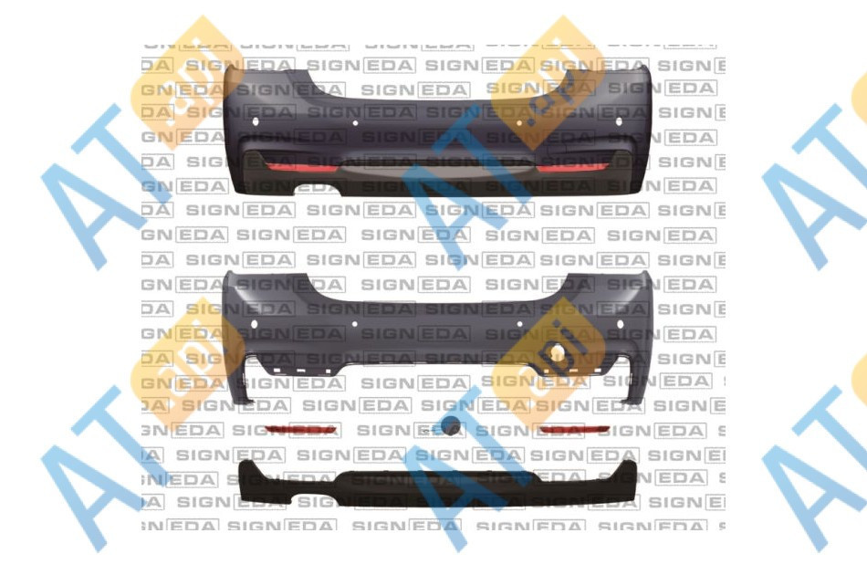 Бампер задний для BMW 4 (F32,F33) Бампер задний для BMW 4 (F32,F33)