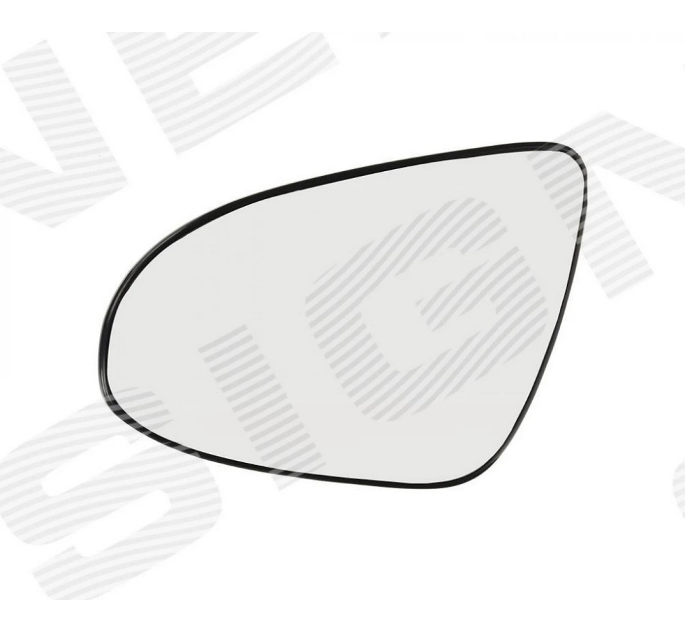 Стекло бокового зеркала (левое) для Citroen C1 II
