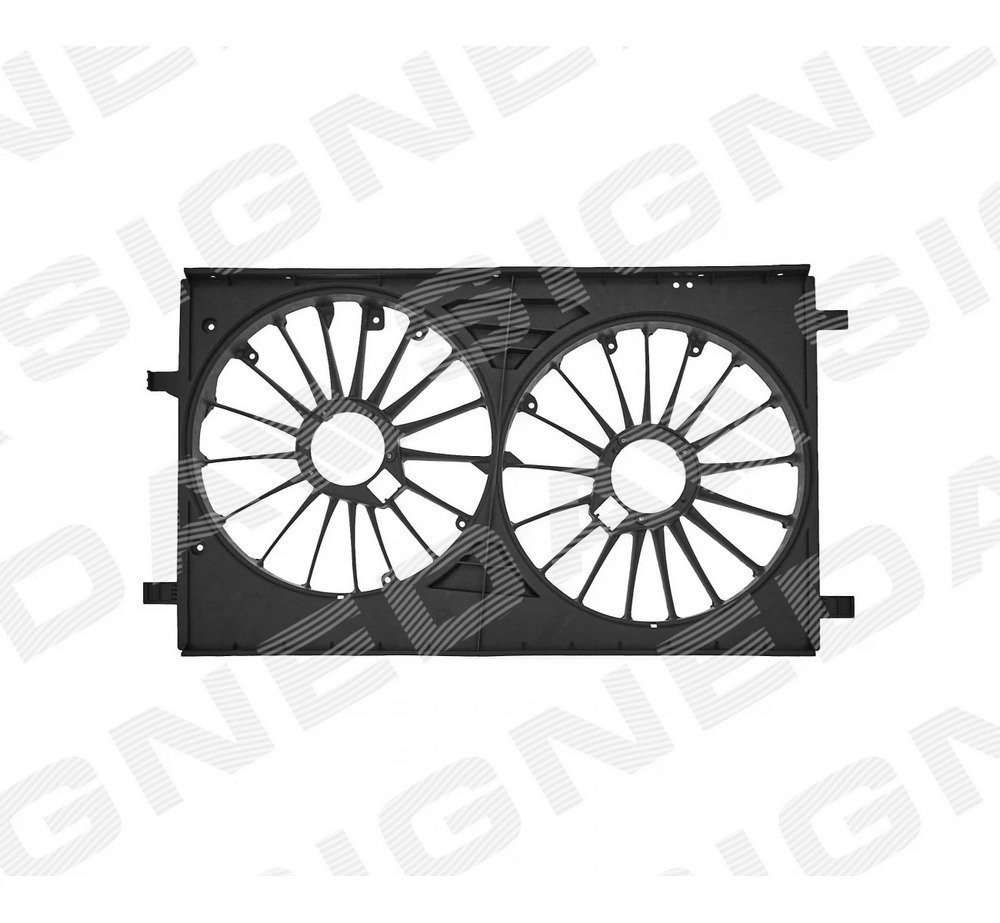 Диффузор радиатора и кондиционера для Dodge Caliber