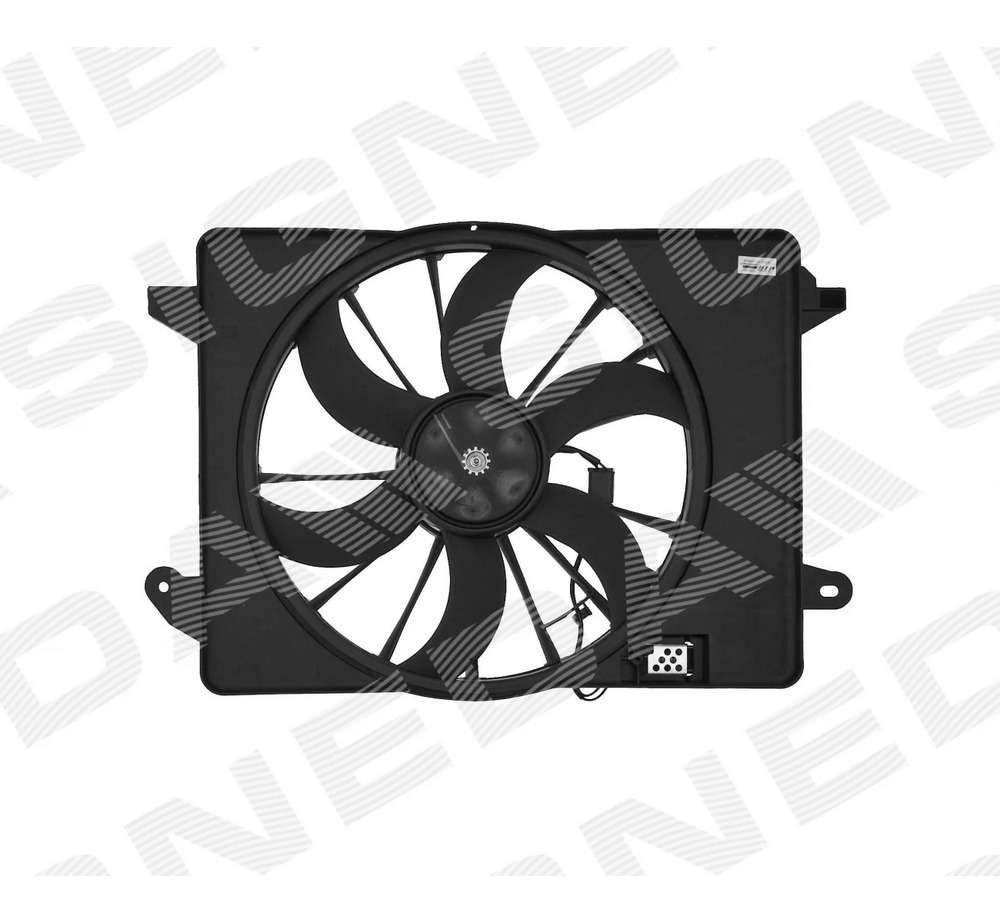 Диффузор радиатора для Dodge Challenger